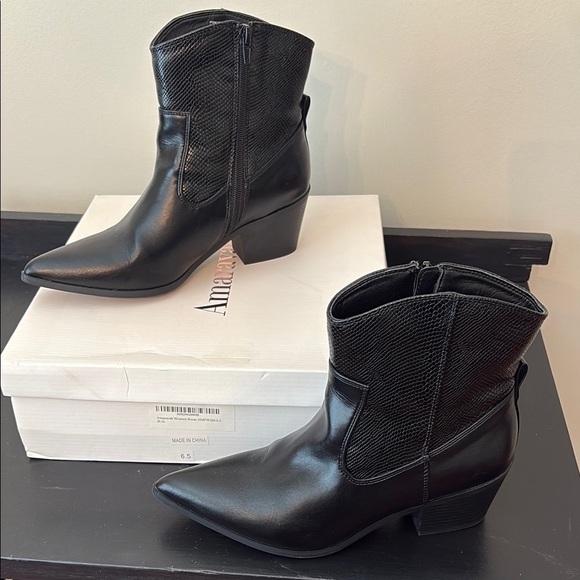 Shoes - Black Ankle Boots